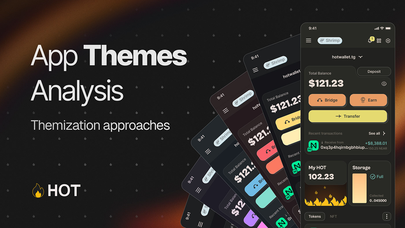 Adding themes to the app: approaches and analysis