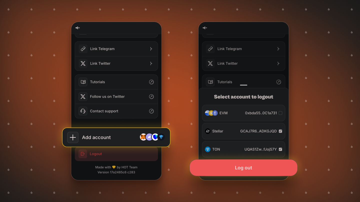 Логаут аккаунтов Ledger в HOT Wallet: настройки выхода, отключение адресов с Blind Signing для безопасной работы в мультичейн
