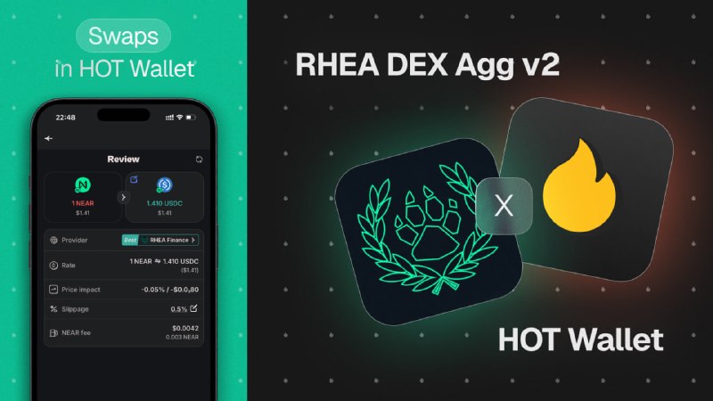 Smarter NEAR Swaps with RHEA